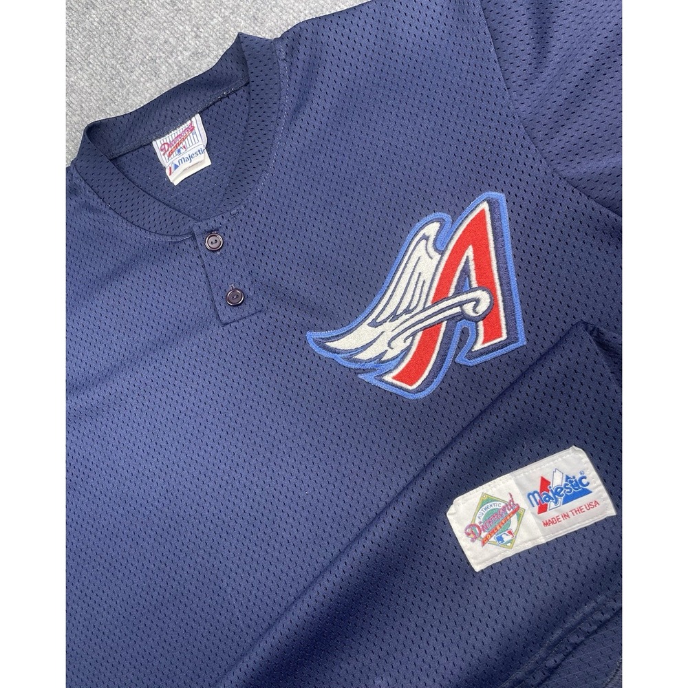 Anaheim Angels Jersey Mens‎ XL Vintage Diamond Collection Los Angeles Team Adult